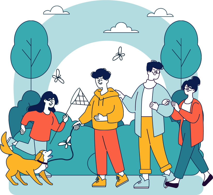 outdoor family activity